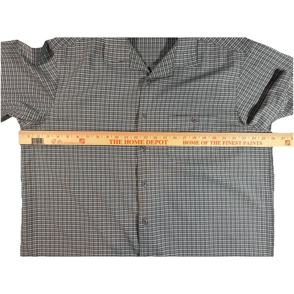 R&R Casual Men's XL Short Sleeve Microfiber‎ Shirt - Picture 5 of 6